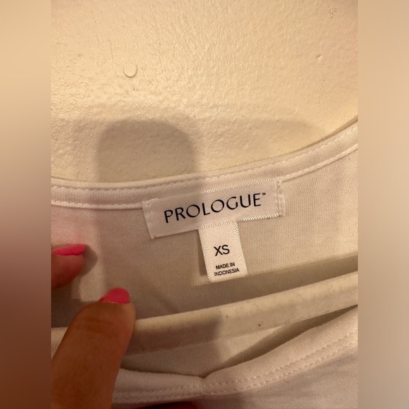 Prologue White Tshirt Midi Dress XS - Picture 2 of 5